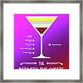 Between The Sheets Cocktail - Modern Framed Print