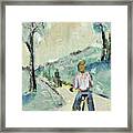 Bicycle Path Framed Print