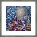 Big Beige Jug Framed Print