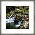 Big Creek, Smoky Mountains Framed Print
