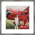 Big Reds At The Airshow Framed Print