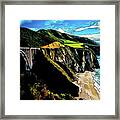 Big Sur Bridge Framed Print
