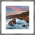 Big Sur Sunset Framed Print