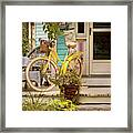 Bike - Country Ride Framed Print