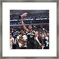 Bill Russell And Giannis Antetokounmpo Framed Print