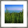 Birdseye View Of Blue Ridge Mountains Framed Print
