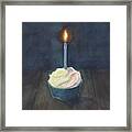 Birthday Cupcake Framed Print