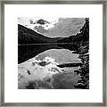 Black And White Photography - Delaware River Framed Print