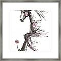 Black Horse 2020 05 28 Framed Print