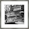 Black Manhattan Series - Cadillac Framed Print
