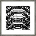 Black Manhattan Series - Vessel Nyc Framed Print