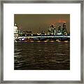 Blackfriars Bridge In London Framed Print