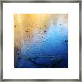 Bloedel Pond Abstract 2 Framed Print