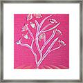 Blooming Tree Pink Framed Print