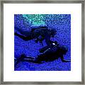 Blue Dimensions 9 Framed Print