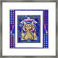 Blue Goddess Framed Print