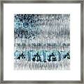 Blue Improvisation 3141 Framed Print