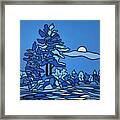 Blue Moon Framed Print