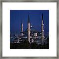 Blue Mosque Of Istanbul Framed Print