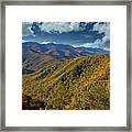 Blue Ridge Autumn Color Framed Print