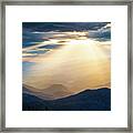 Blue Ridge Parkway Nc Mercy And Grace Framed Print