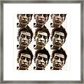 Bob Dylan - Music Heroes Series Framed Print