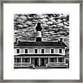 Bodie Island In Black And White Framed Print