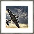 Boeing B-17 Flying Fortress, World War 2 Bomber Aircraft Framed Print