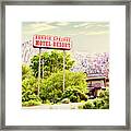 Bonnie Springs Motel Resort Framed Print