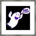Boo Yall Ghost Framed Print