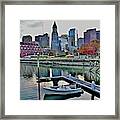 Boston At Waters Edge Framed Print