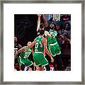 Boston Celtics V Miami Heat - Game Three Framed Print