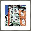 Boston North End Living Framed Print