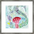 Box Jelly And Mermaids Framed Print