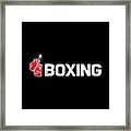 Boxing Framed Print