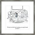 Breach Of Contract Framed Print
