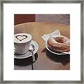 Breakfast In Florence Framed Print