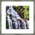 Breathtaking Upper Whitewater Falls Framed Print