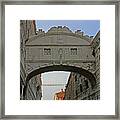 Bridge Of Sighs - Venice, Italy Framed Print