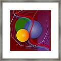 Bright Circle Framed Print