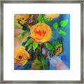 Bright Happy Rose Framed Print