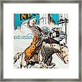 ''broadway Or Bust'', With Hoot Gibson, 1924 Framed Print