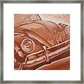 Brown Volkswagen Framed Print