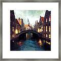 Bruges, Belgium - 16 Framed Print