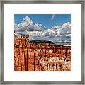 Bryce Canyon On A Beautiful Day Framed Print
