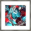 Bubbles And Beads Framed Print