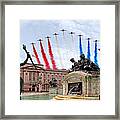 Buckingham Palace-queen Victoria Memorial-jubilee Montage Framed Print