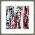 Building Abstract 1 Framed Print