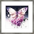 Butterfly Emerging Framed Print