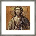 Byzantine Christ Framed Print